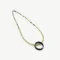 Citrine and Oxidized Silver Necklace