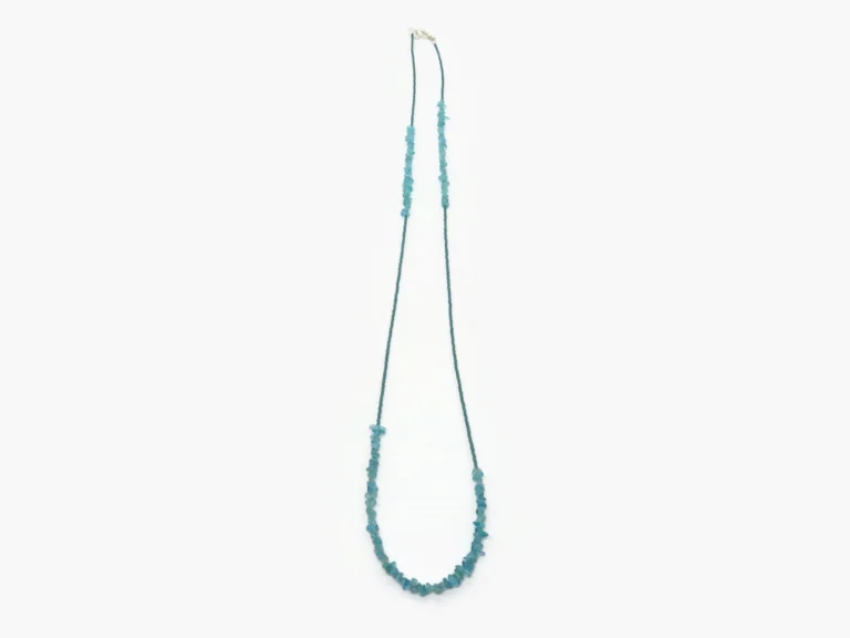 Long Apatite Chip Necklace
