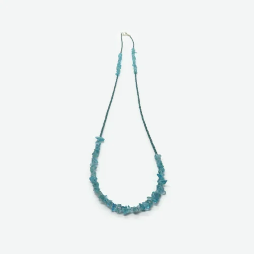 Long Apatite Chip Necklace