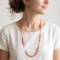 Carnelian Beaded Necklace