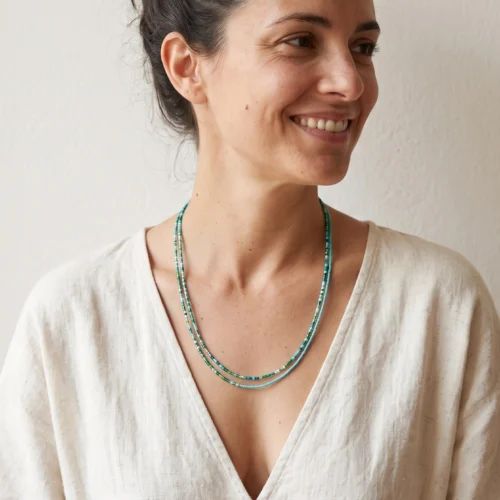 Double Layer Miyuki Necklace