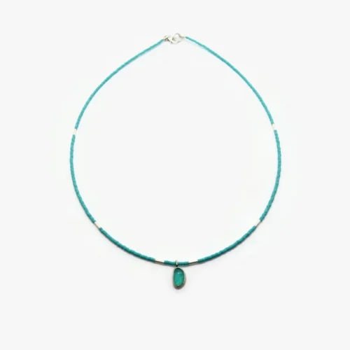 Amazonite Miyuki Choker Necklace