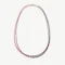Double Layer Pink & Black Miyuki Necklace