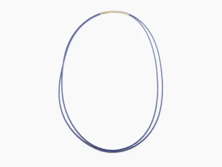 Double Layer Lavender Miyuki Necklace