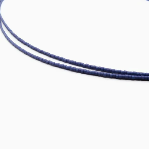 Double Layer Lavender Miyuki Necklace