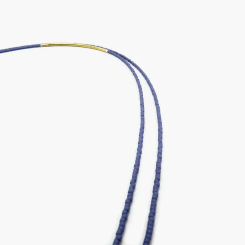 Double Layer Lavender Miyuki Necklace